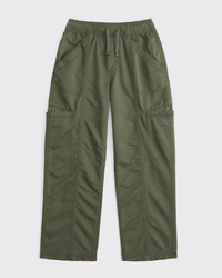 nylon pull-on pants