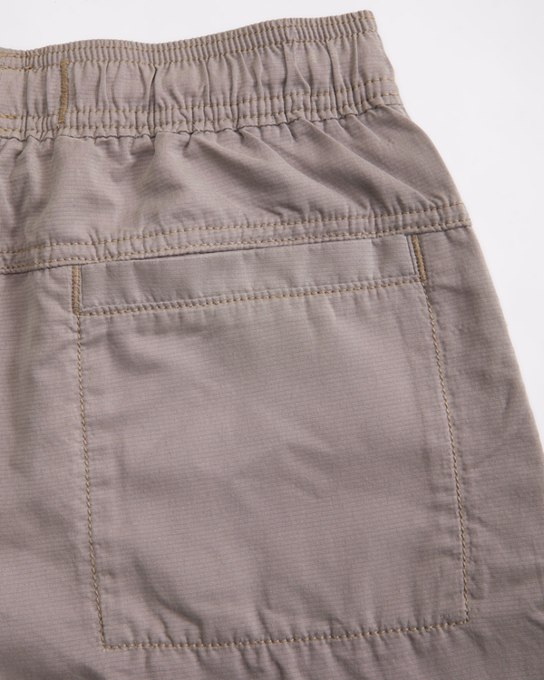 nylon pull-on pants, Sand view 2