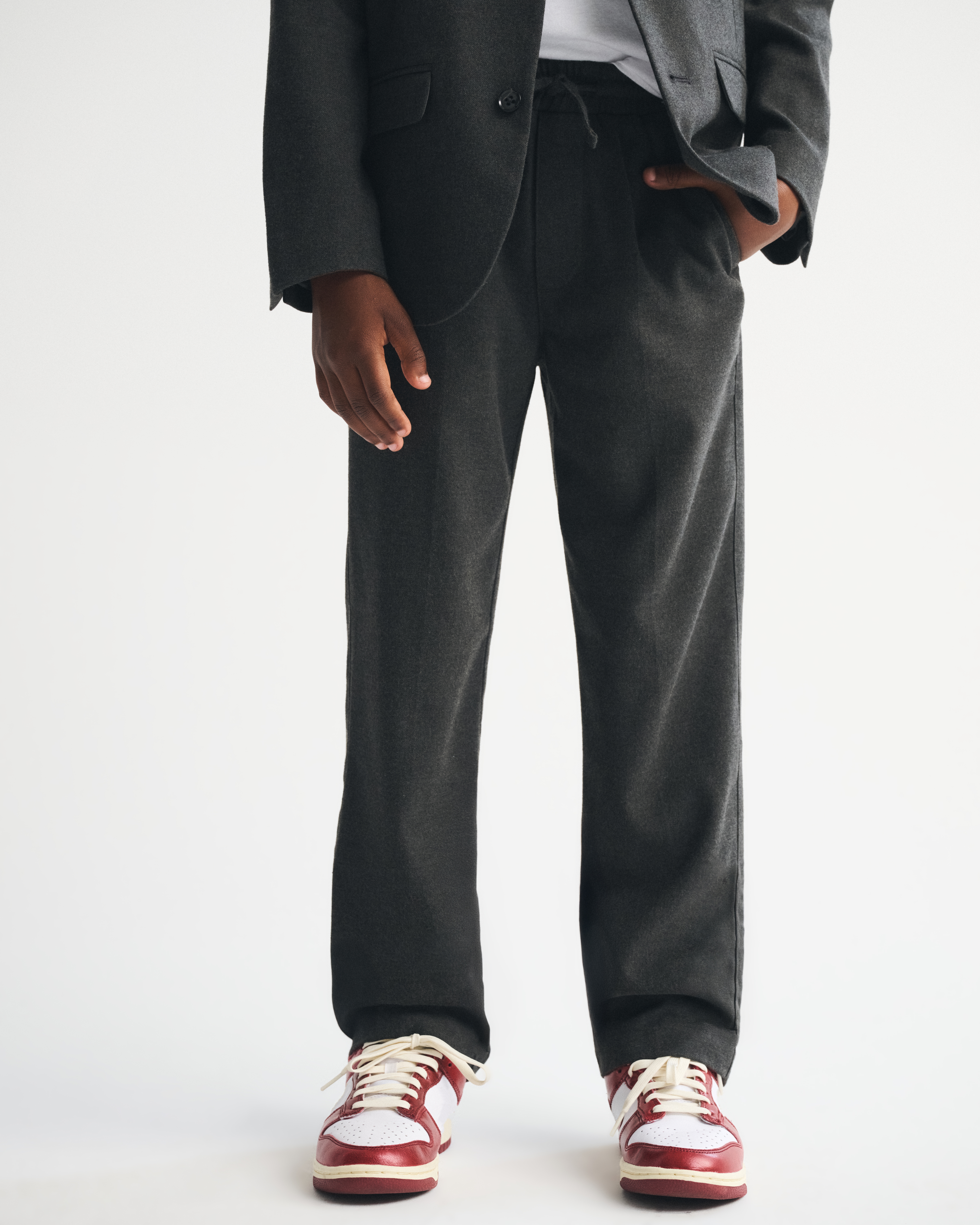 Abercrombie & Fitch Dress-up Pants In Gray