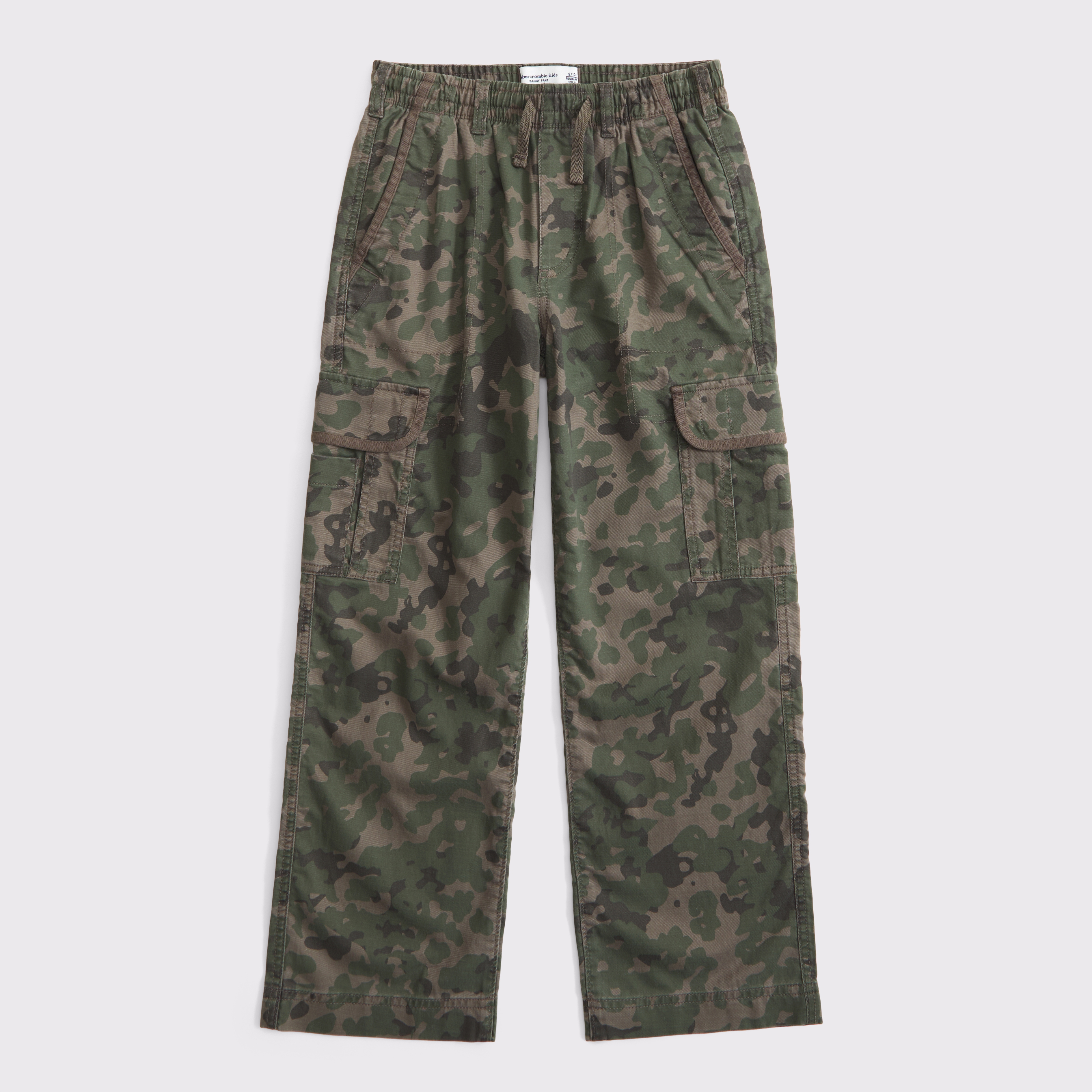 Abercrombie & Fitch Kids' Baggy Cargo Pants In Multi