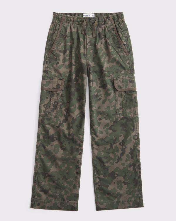 baggy cargo pants, Camo view 1