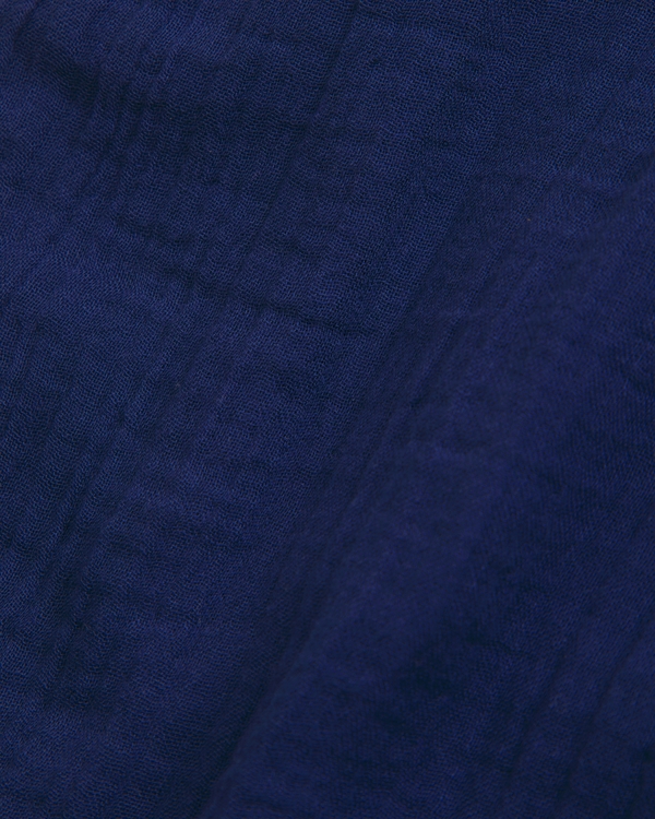 pantalones de gasa sin cierres, Azul Marino view 2