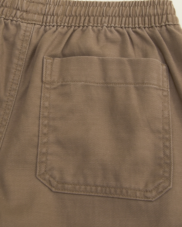 pull-on baggy pant, Brown view 2