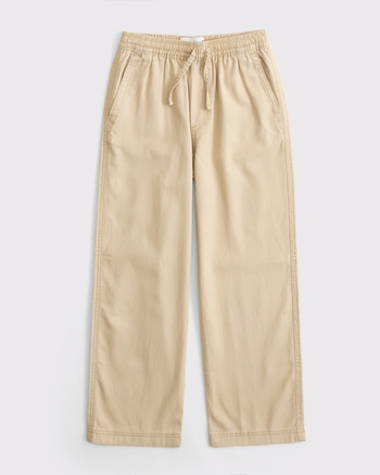 Abercrombie & Fitch pull-on twill baggy pants