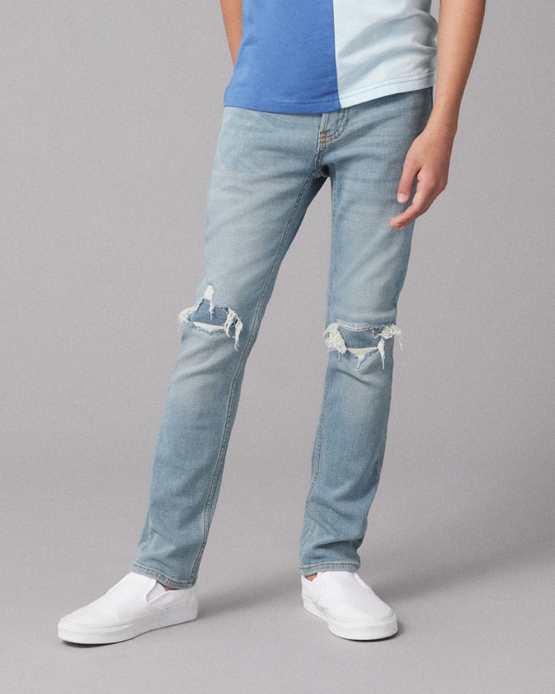 Boys Skinny Jeans Boys Bottoms Abercrombie Com