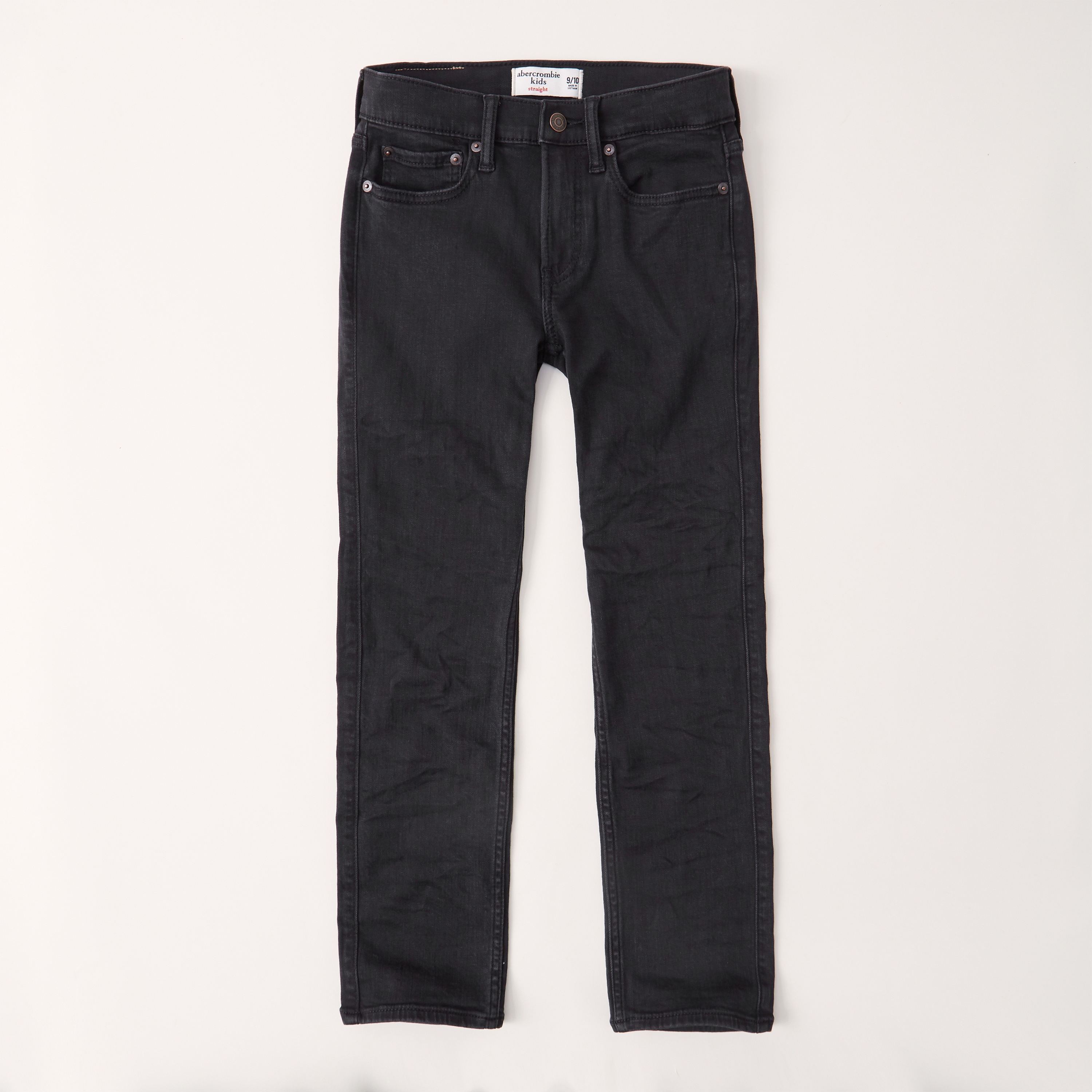 boys black stretch jeans