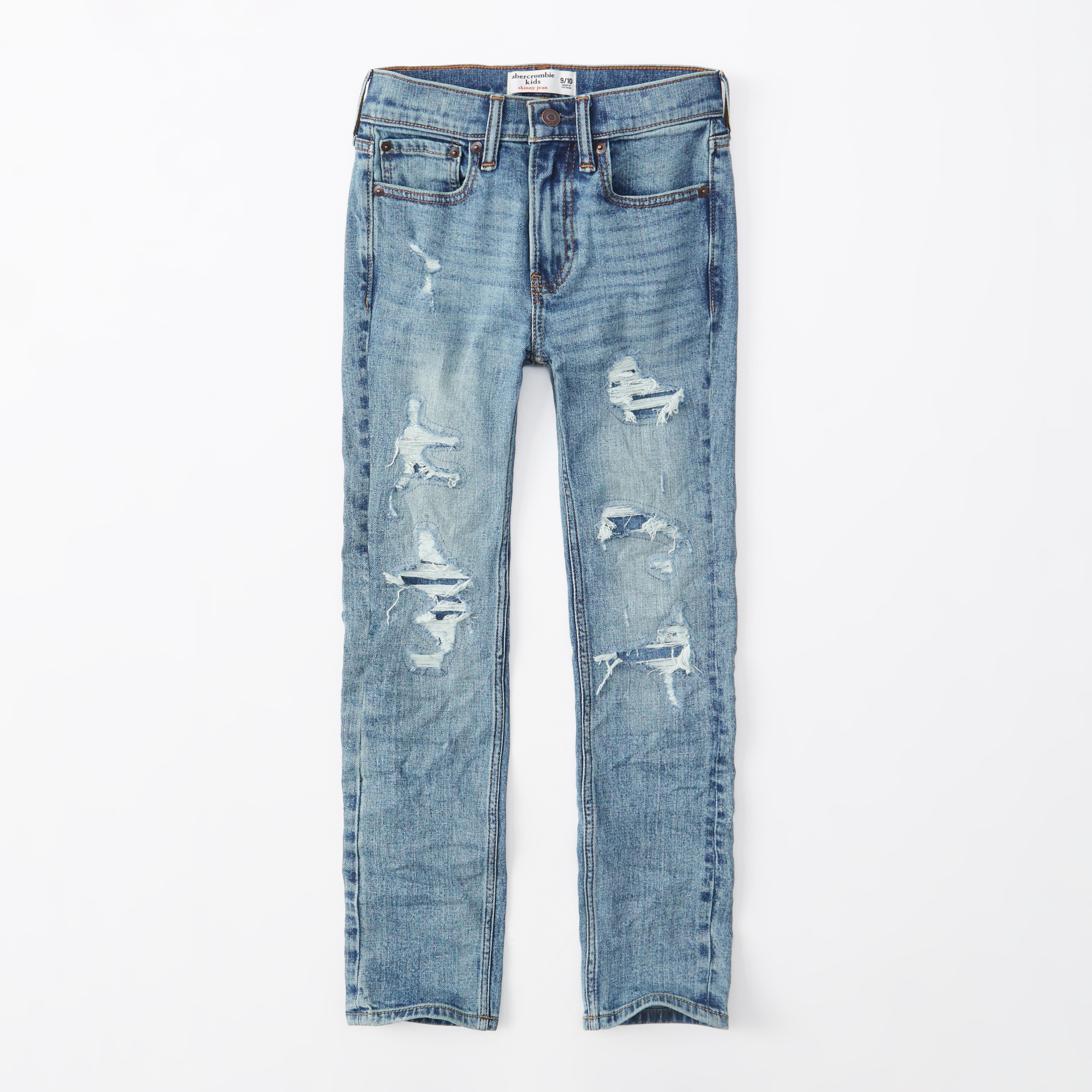 abercrombie ripped skinny jeans