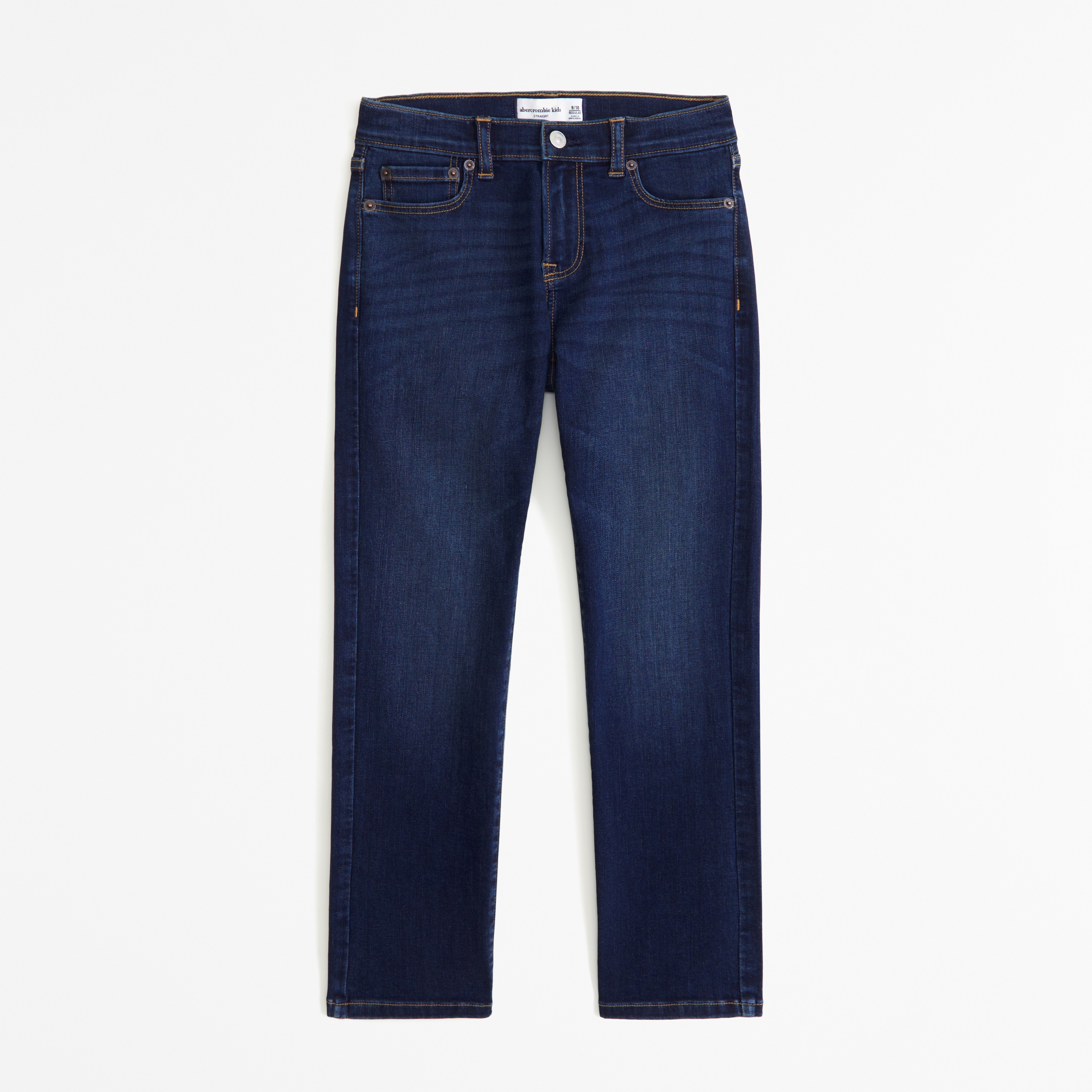 Abercrombie & Fitch Kids' Straight Jeans In Blue