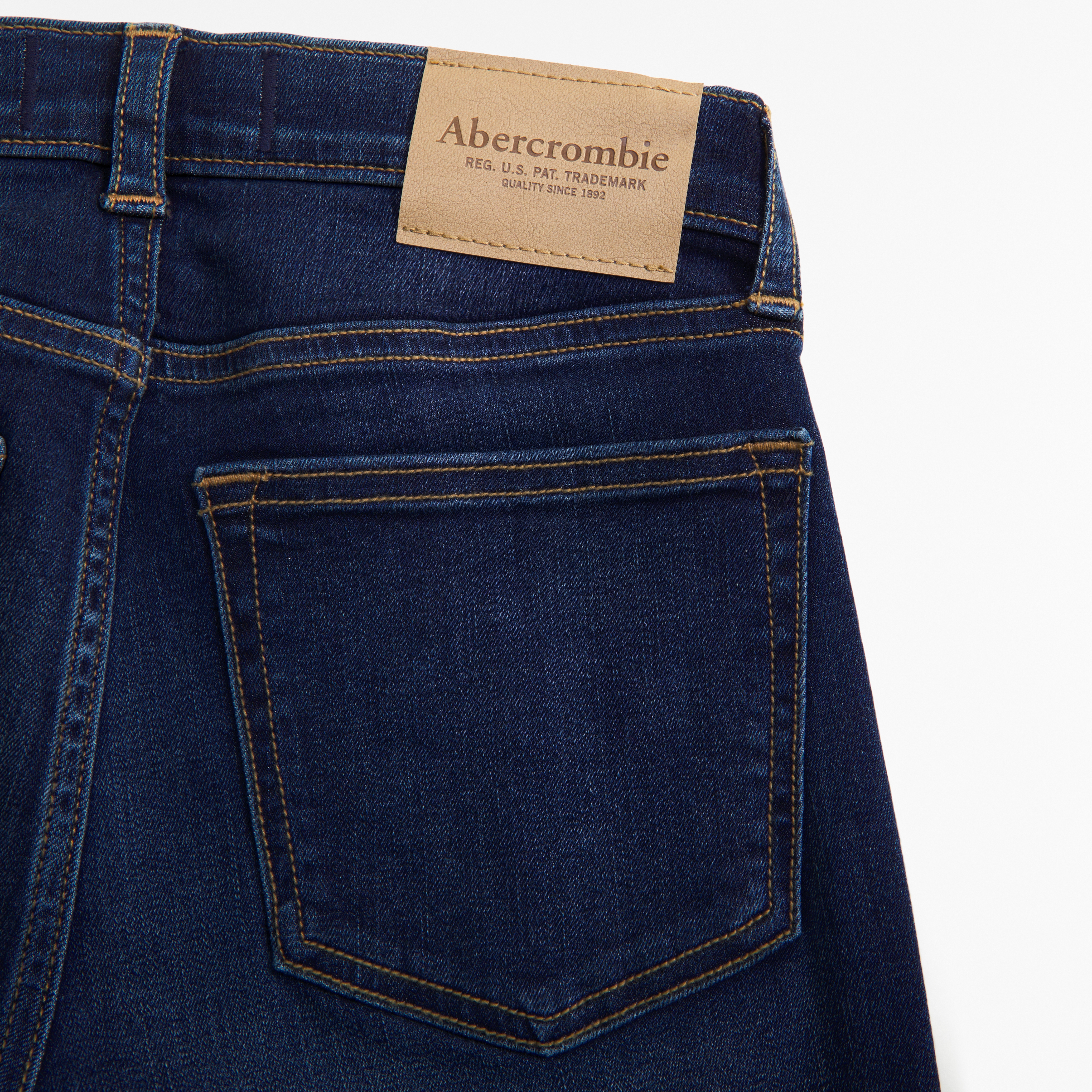Abercrombie & Fitch Straight Jeans In Blue