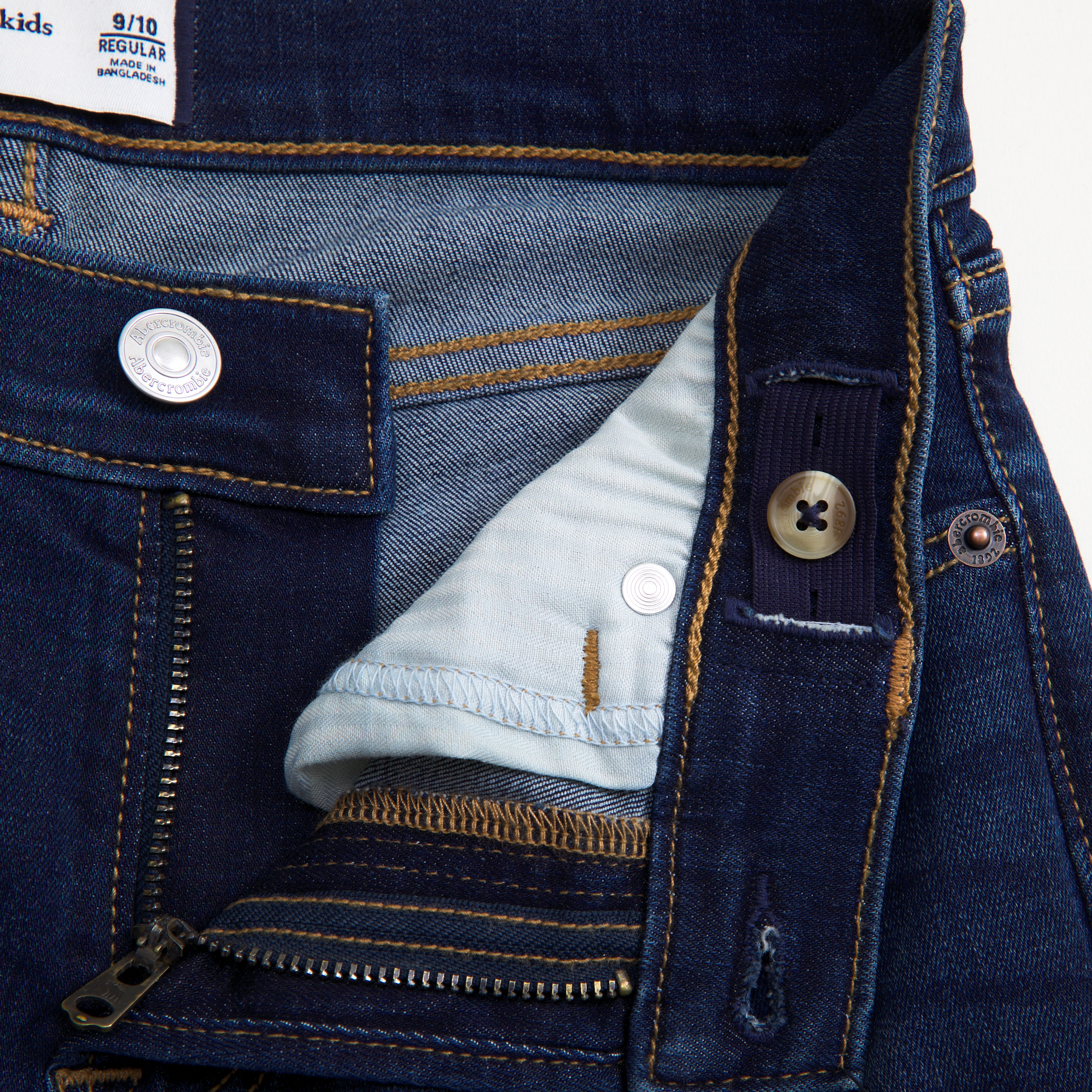 Abercrombie & Fitch Straight Jeans In Blue