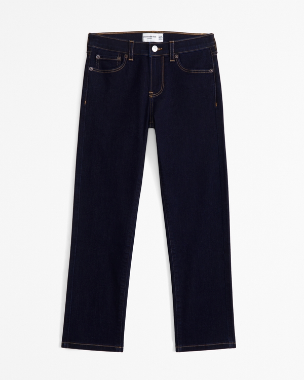 straight jeans, Dark Wash