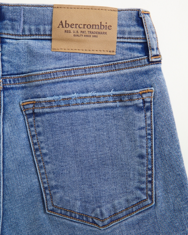 straight jeans, Medium Wash view 2