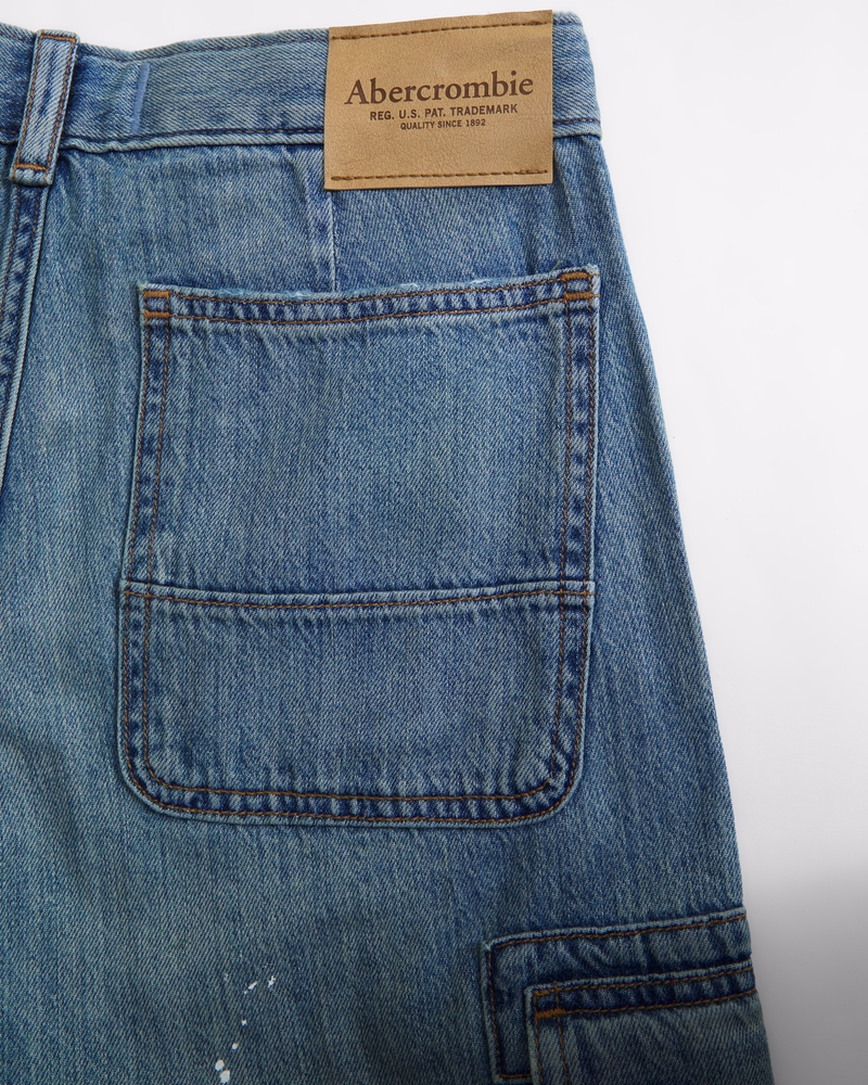 ultra baggy cargo jeans