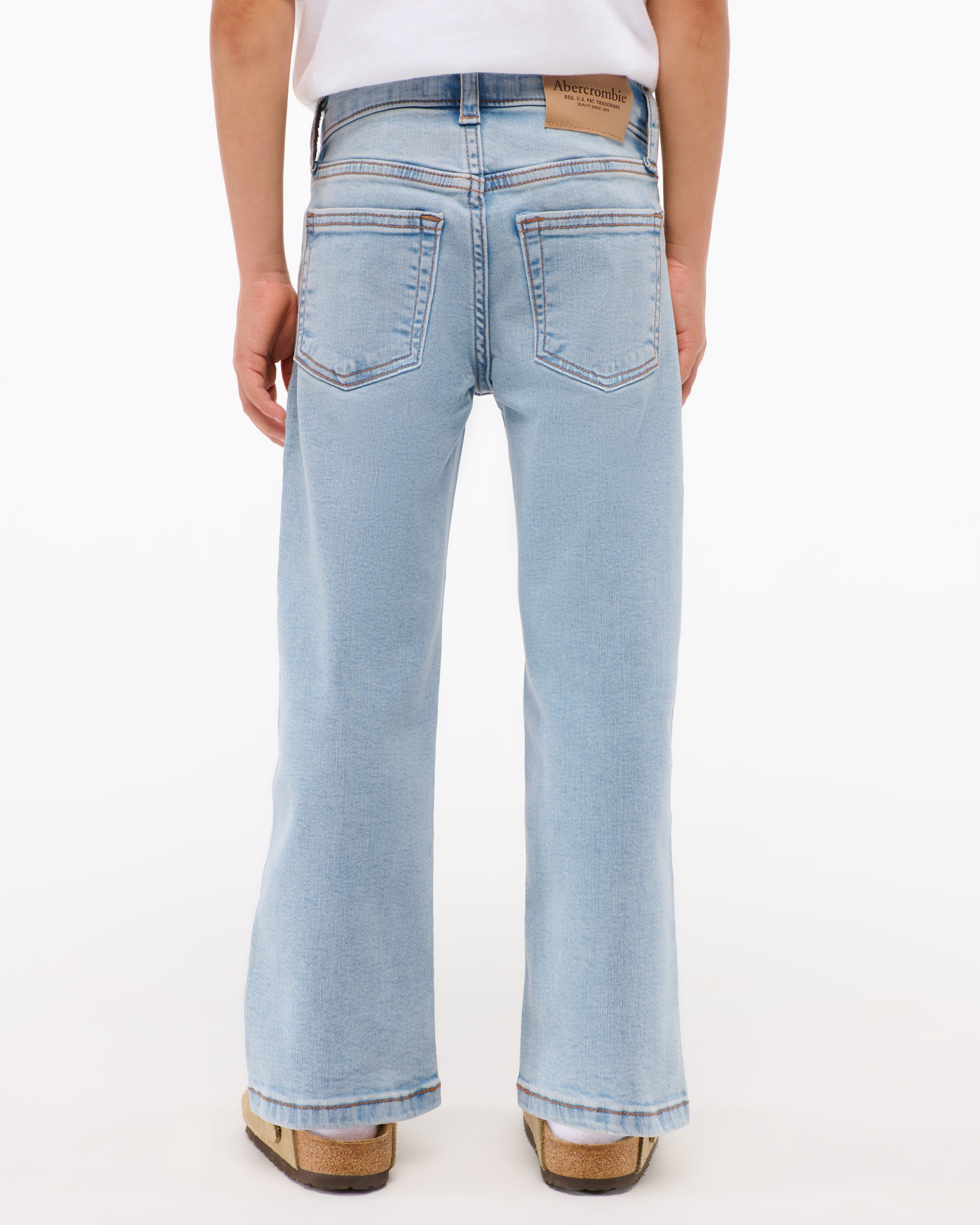 Abercrombie & Fitch Straight Jeans In Brown