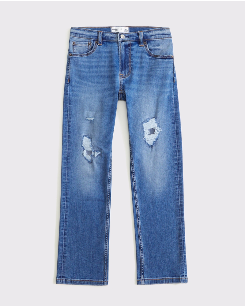 straight jeans
