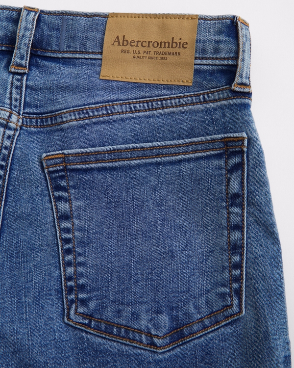 straight jeans, Medium Wash view 2