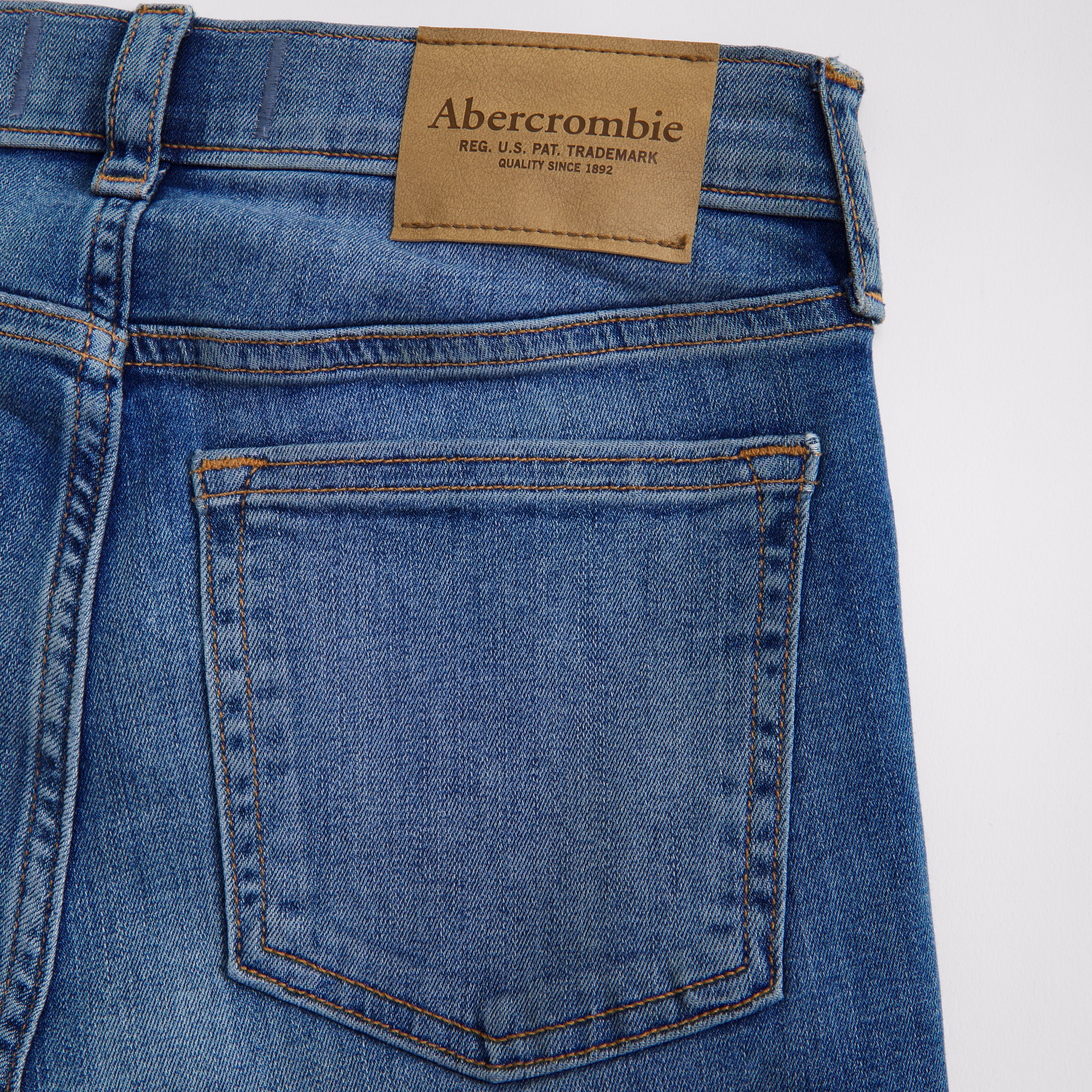 Abercrombie & Fitch Skinny Jeans In Blue