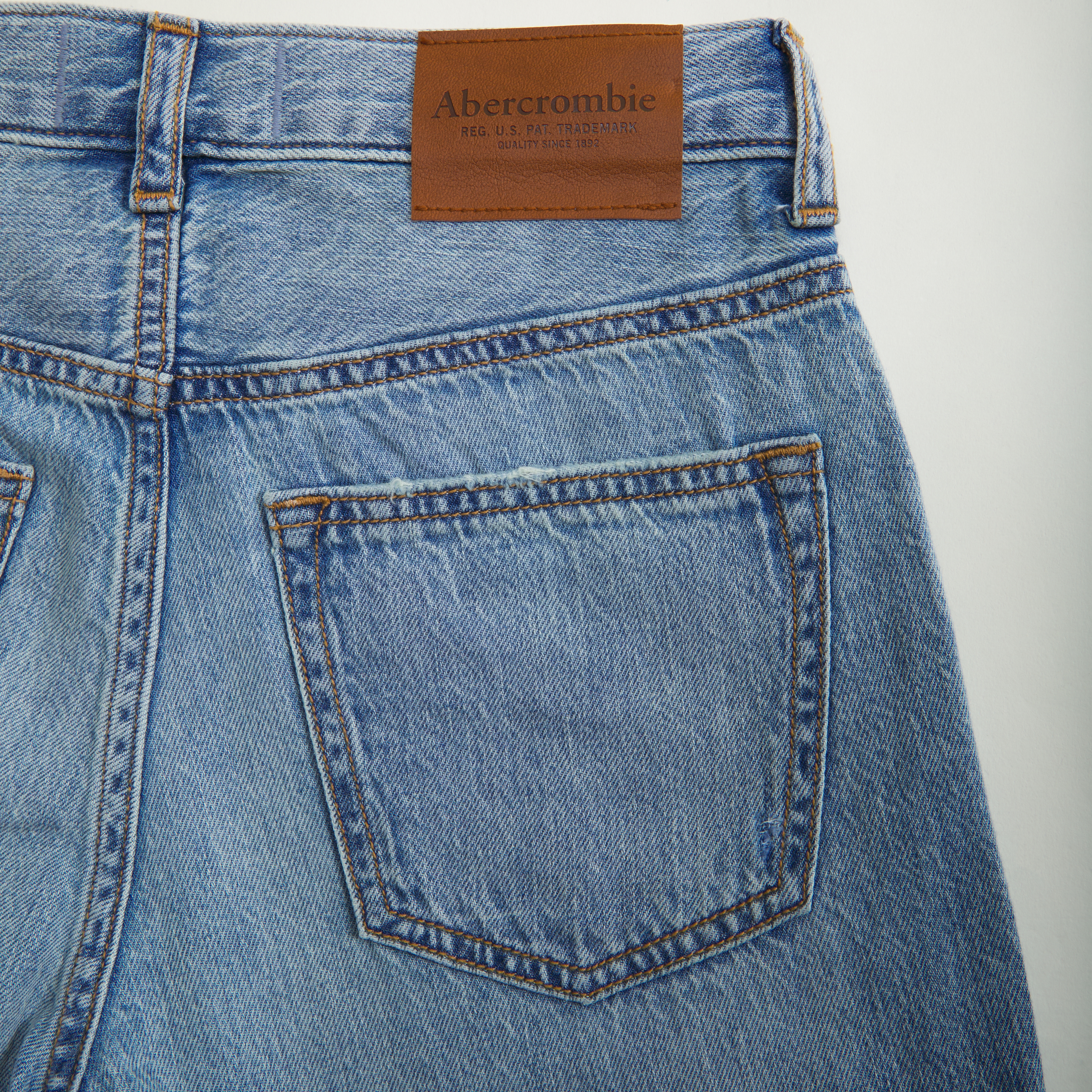 Abercrombie & Fitch Ultra Baggy Jeans In Brown