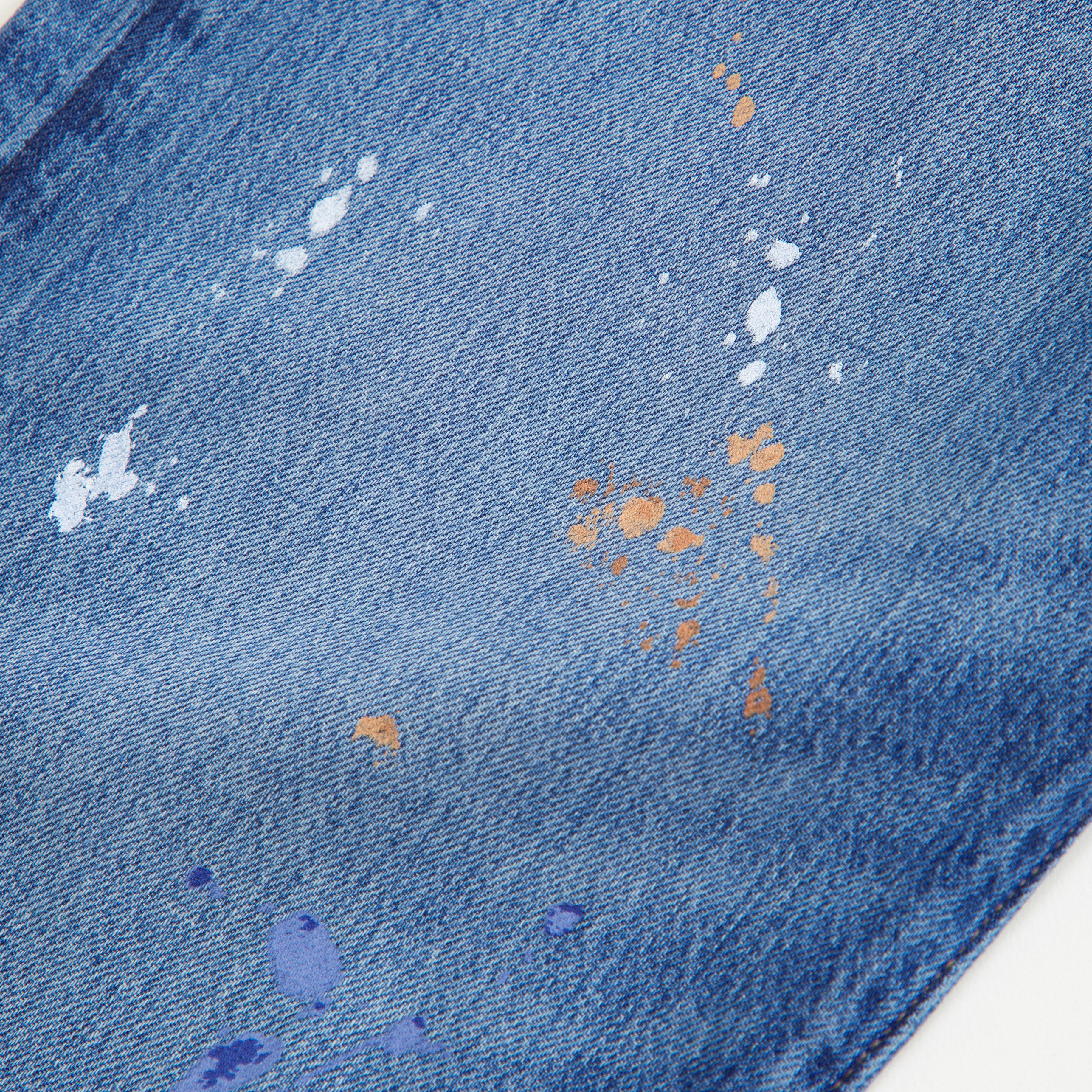 Abercrombie & Fitch Lightweight Baggy Jeans In Blue