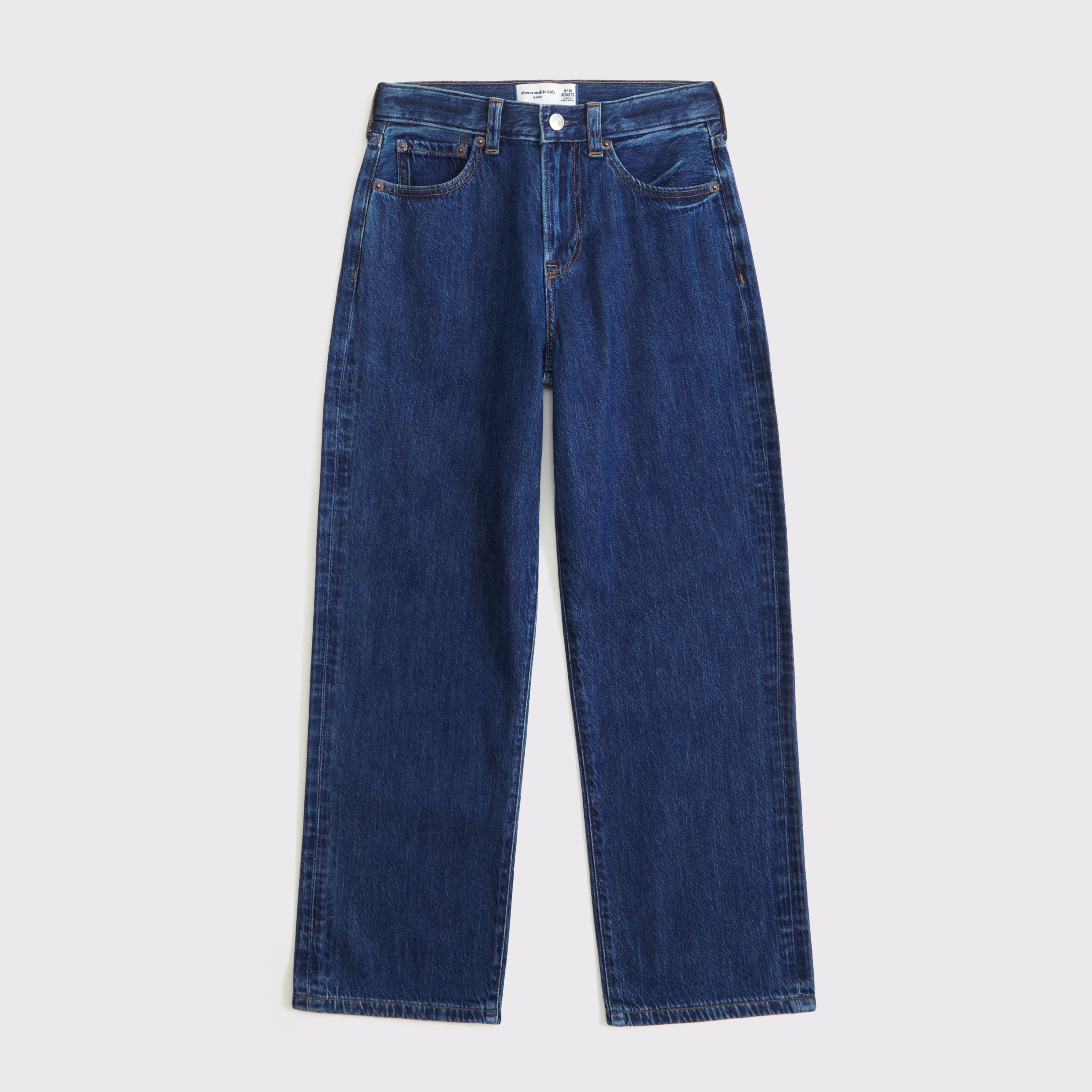 Abercrombie & Fitch Kids' Lightweight Baggy Jeans In Blue