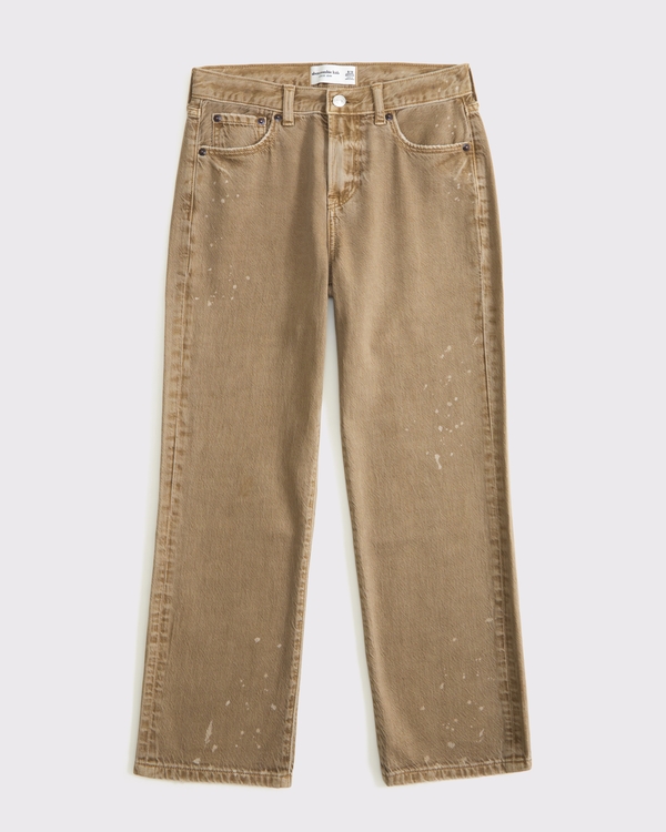 loose jeans, Brown view 2