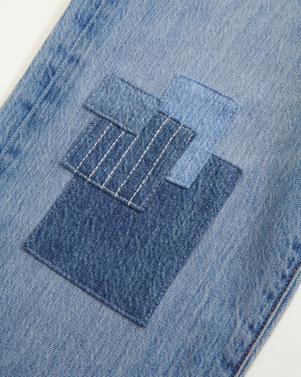loose jeans, Medium Wash view 2