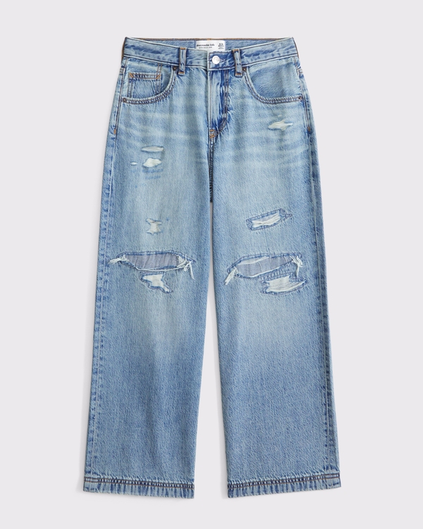 ultra baggy jeans, Light Destroy view 1