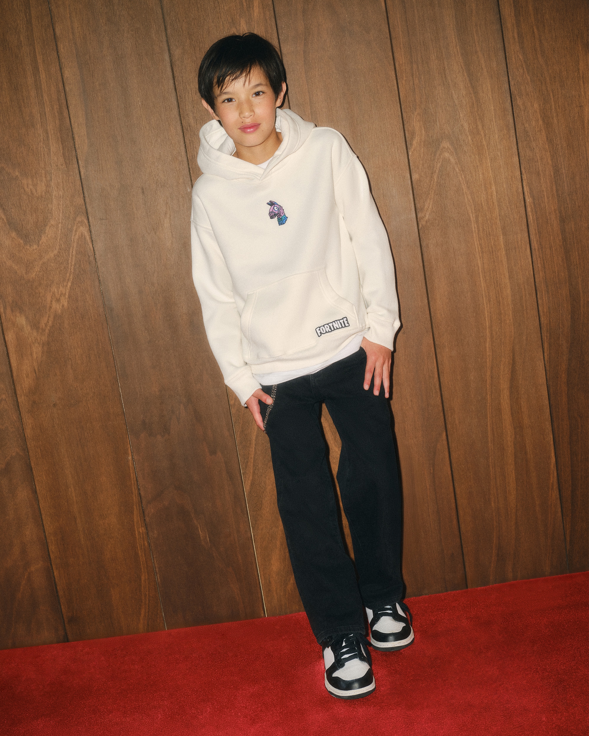 Abercrombie & Fitch Kids' Lightweight Baggy Jeans In Black