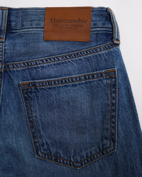 lightweight loose jeans, Medium Wash view 2