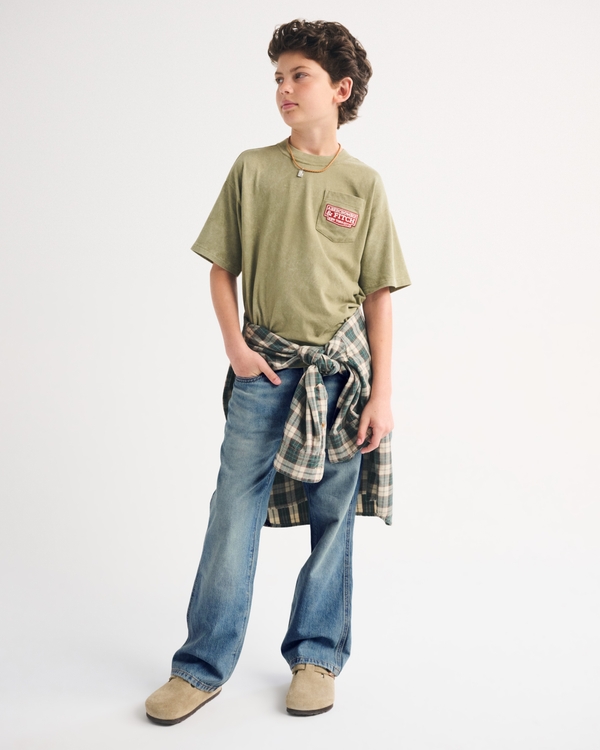 bootcut jeans, Medium Wash view 1