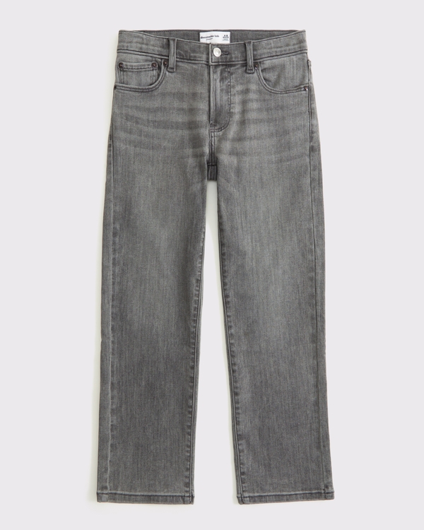 straight jeans, Gray view 1