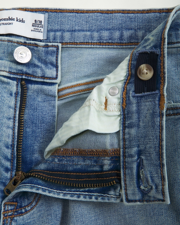 straight jeans