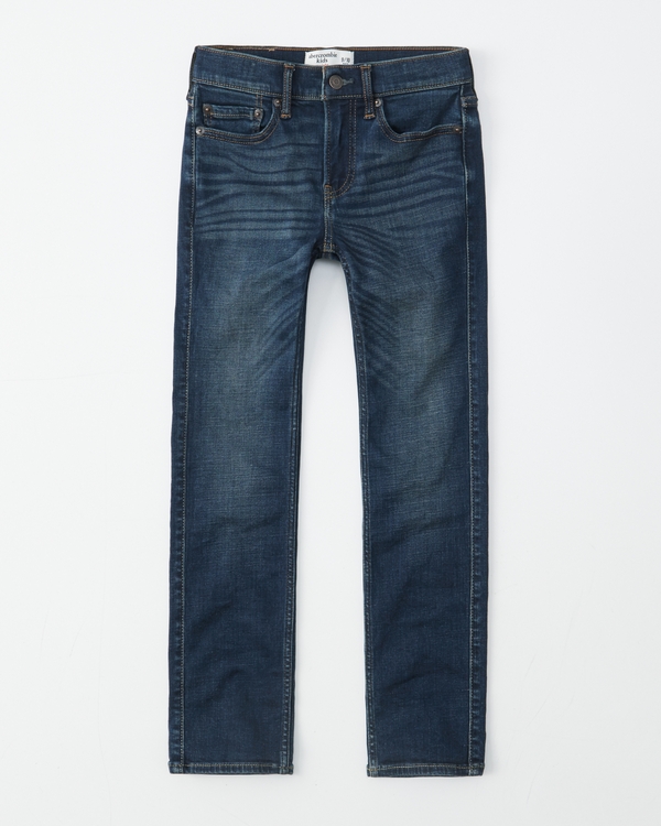 straight jeans, Dark Wash