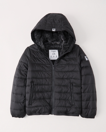 boys cozy puffer boys coats & jackets