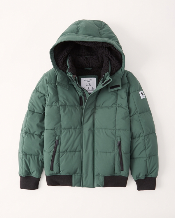 卸し売り購入 アバクロキッズ アウター ボーイズ 子供服 正規品 AbercrombieKids ジャケット ジャケット classic puffer jacket 232-716-0112-050 2021 2022 冬 - ジャケット