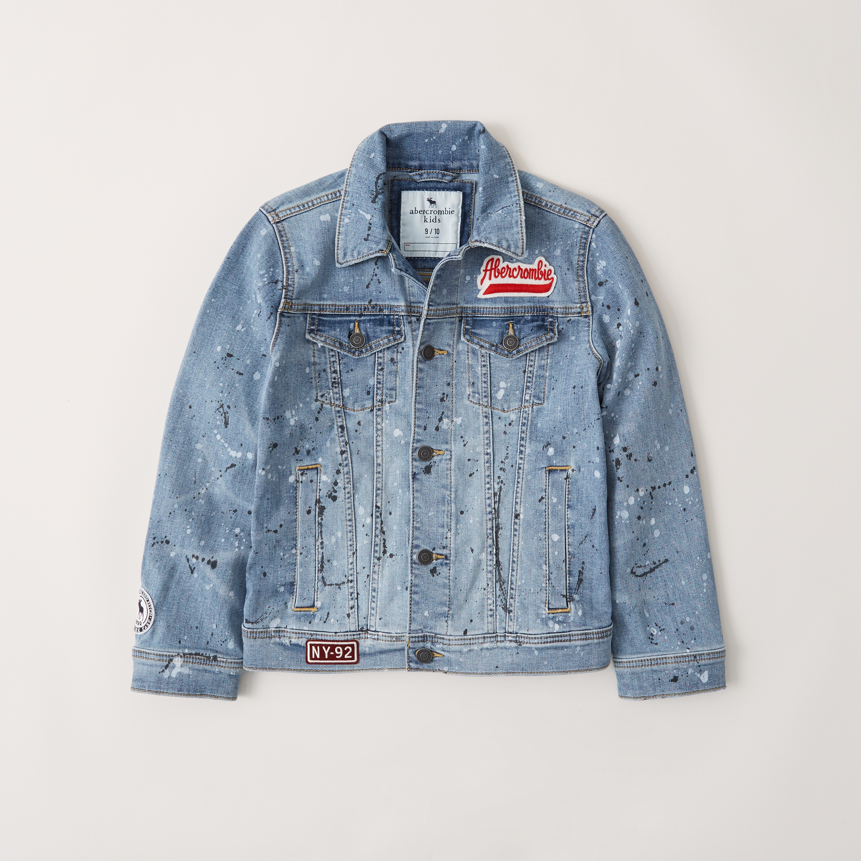 abercrombie kids jean jacket