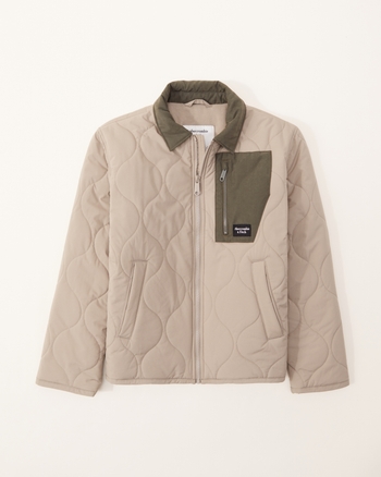 boys quilted liner jacket | boys coats & jackets | Abercrombie.com