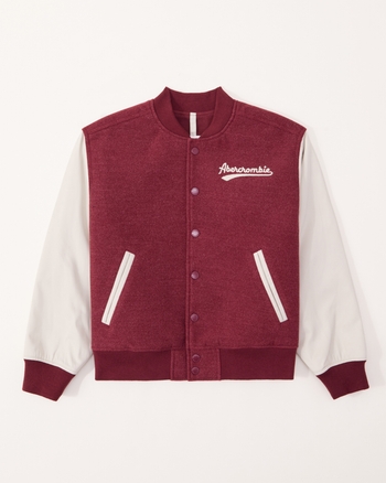 boys varsity bomber jacket boys coats & jackets