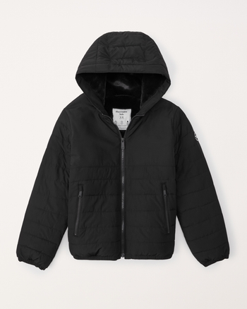 boys a f cozy puffer boys clearance Abercrombie