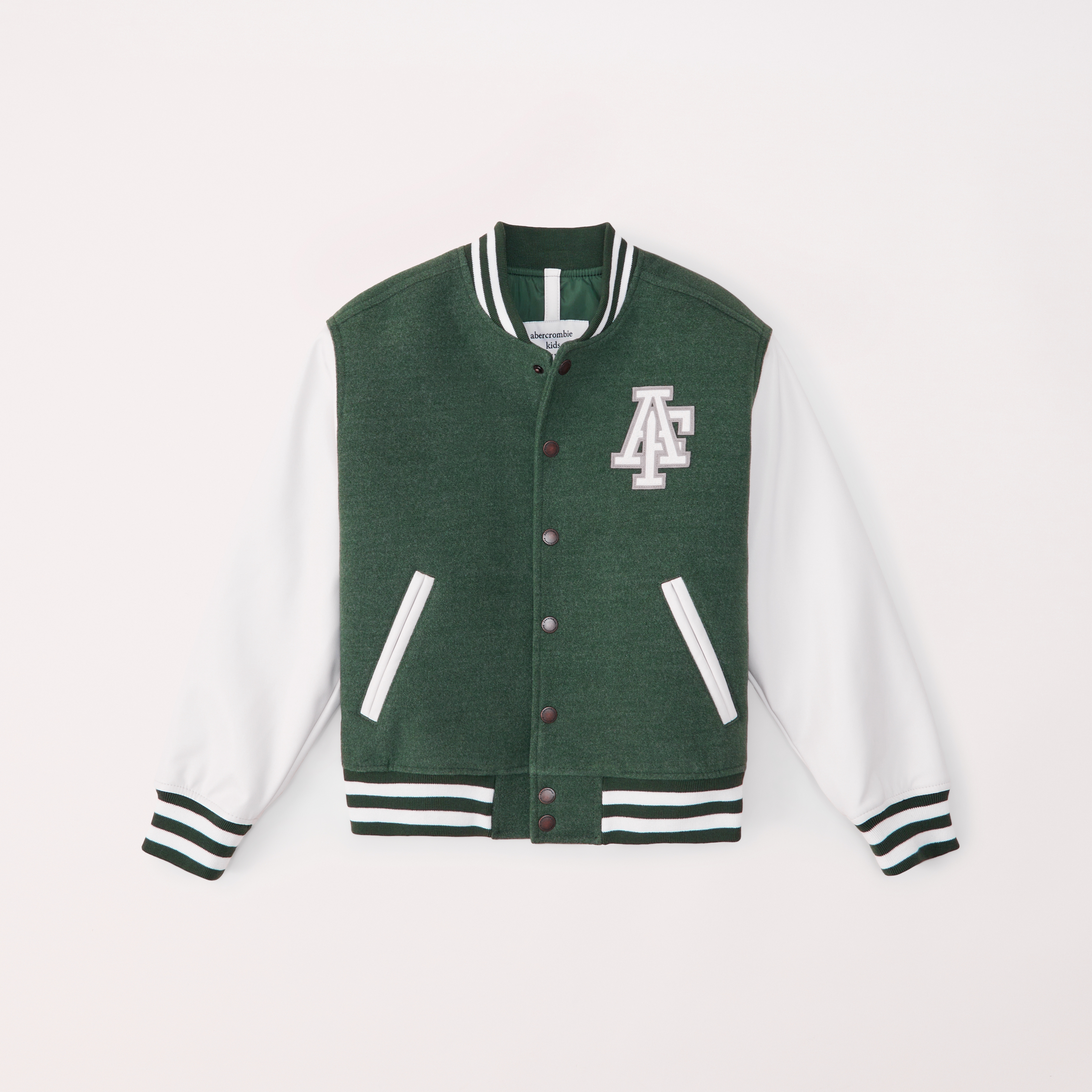 boys varsity bomber jacket | boys | Abercrombie.com