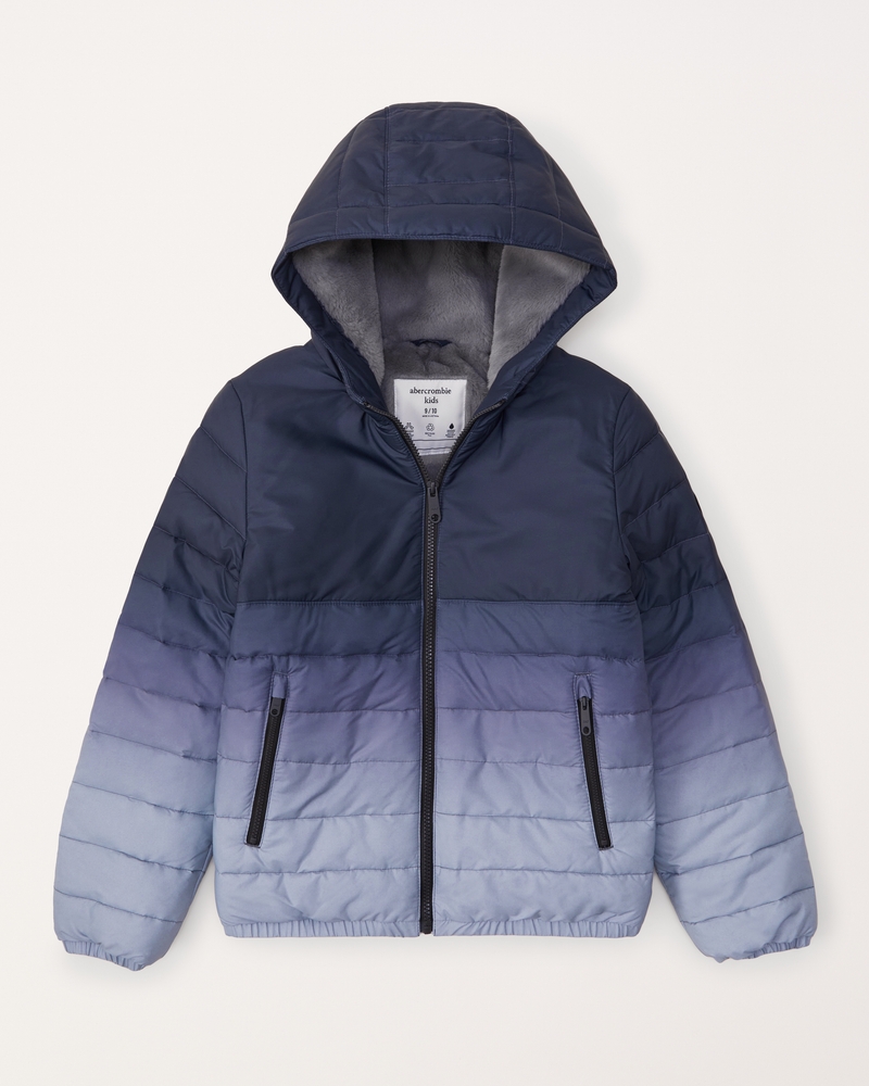 boys a&f cozy puffer, boys