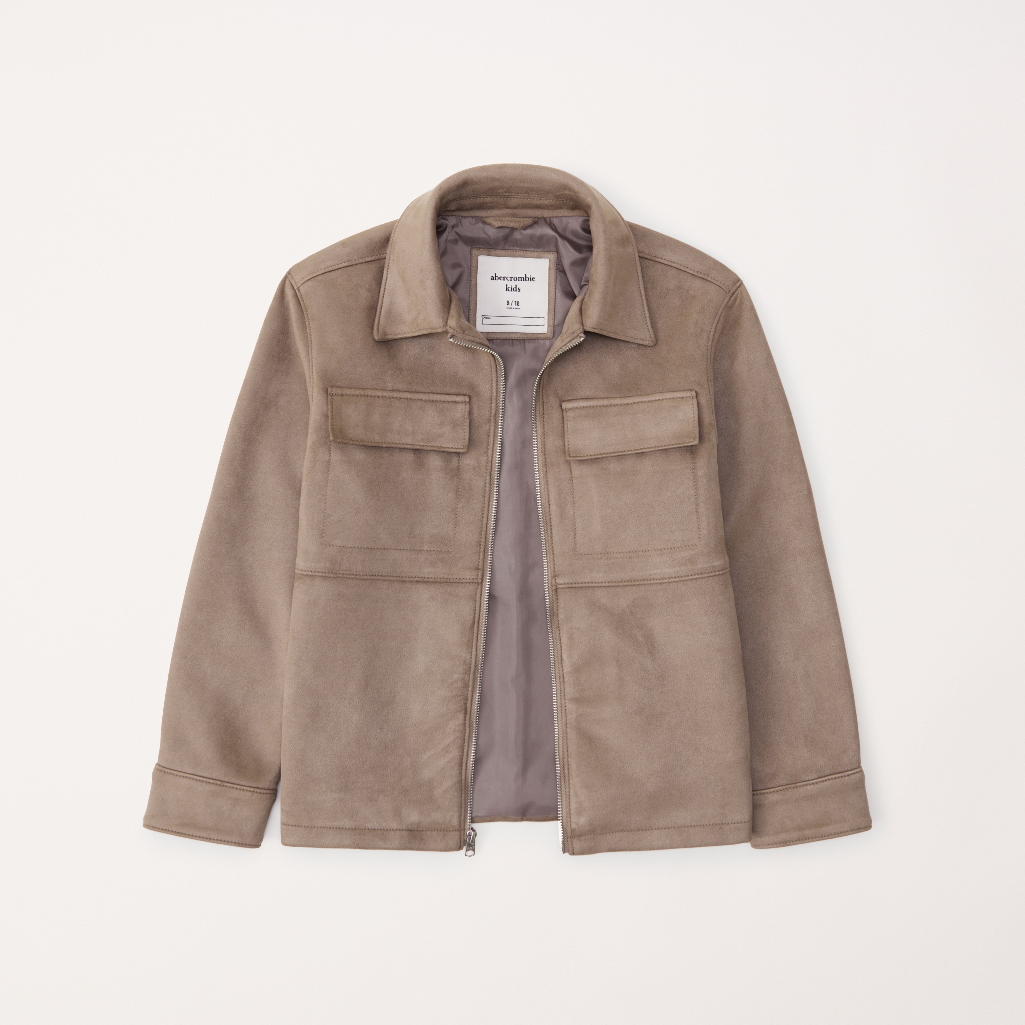 Faux on sale suede overshirt