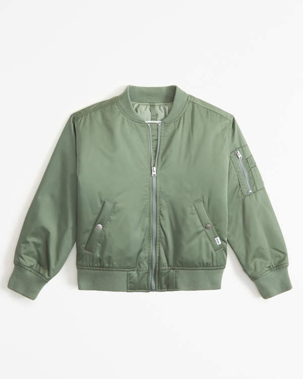 Bomber verde outlet chico