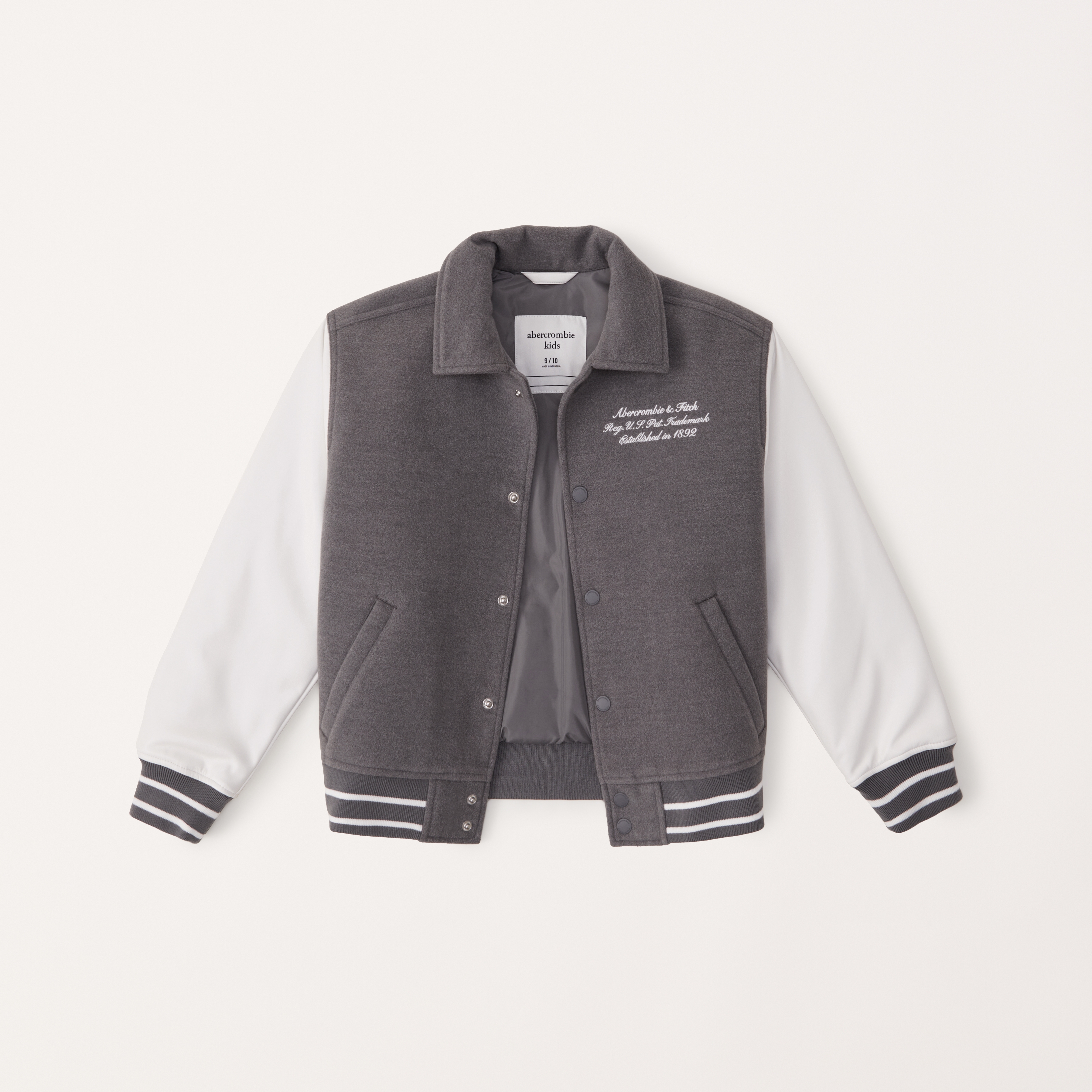 boys varsity bomber jacket | boys clearance | Abercrombie.com