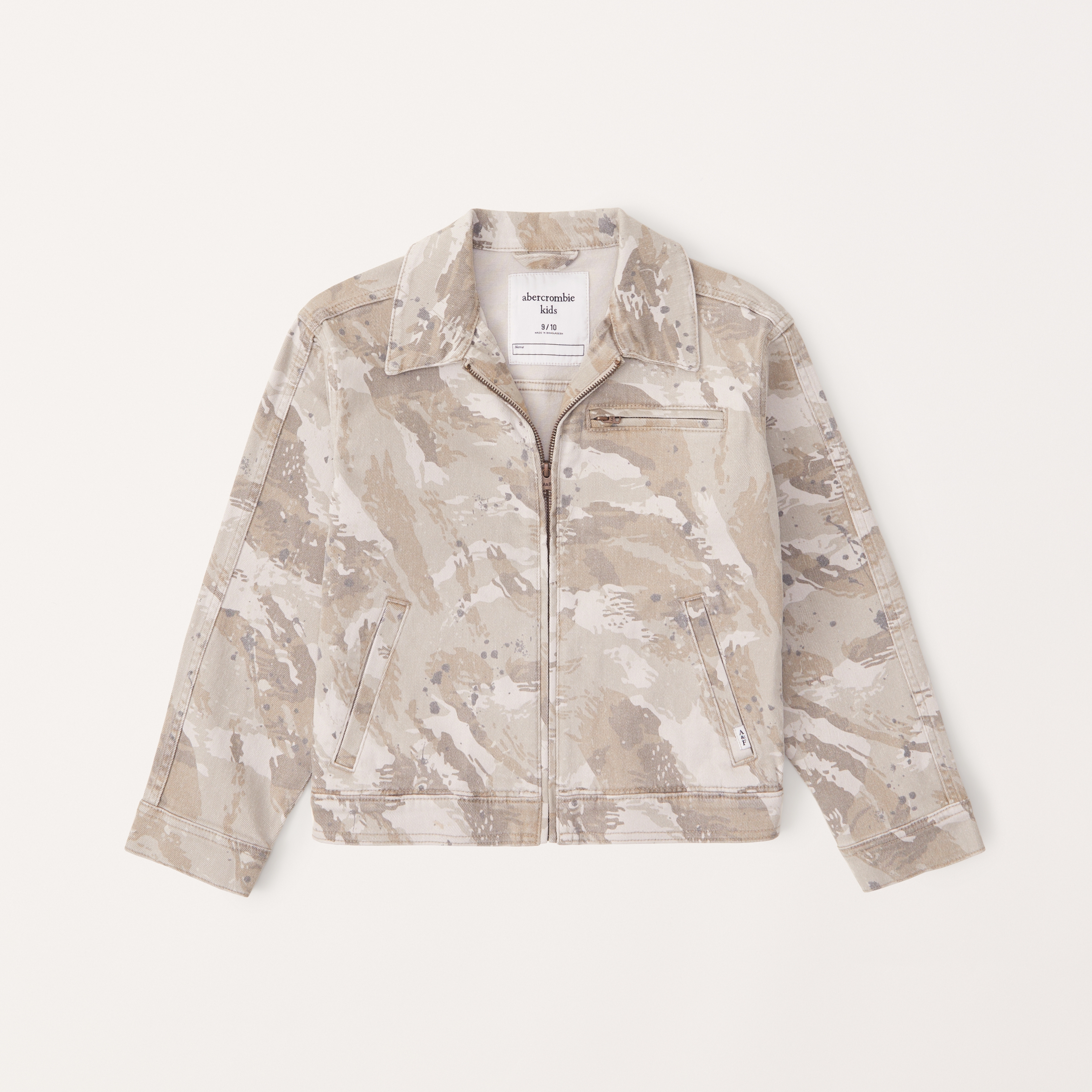 Abercrombie and sale fitch camo jacket