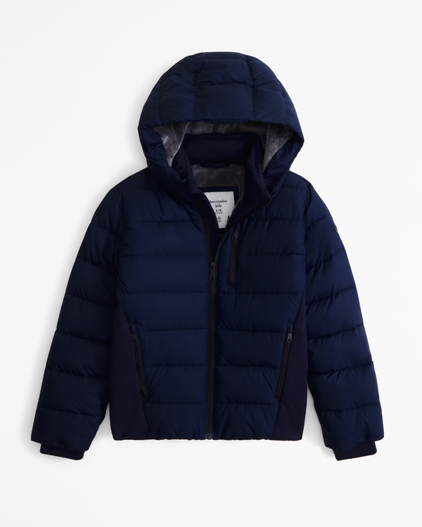 a&f performance puffer, Navy