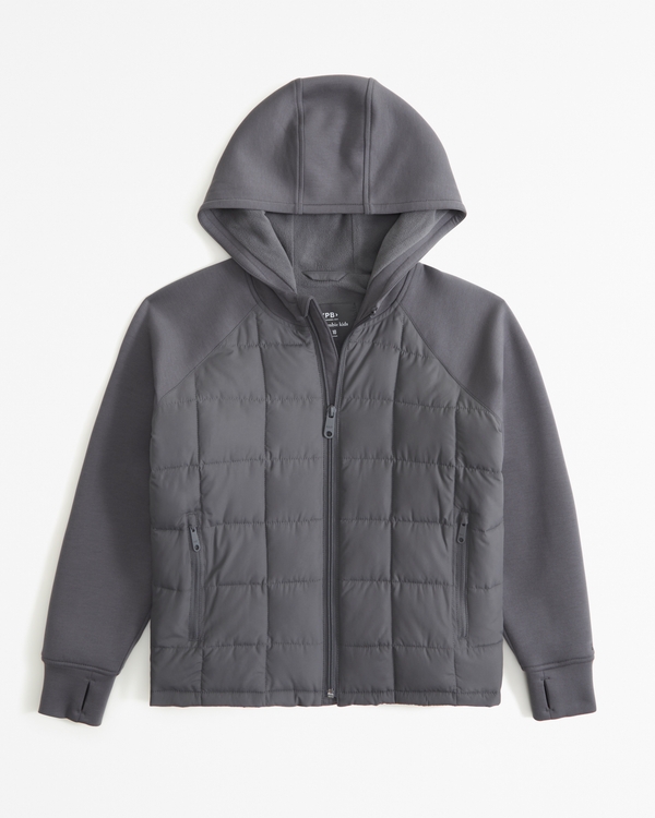 a&f lightweight puffer, Grey