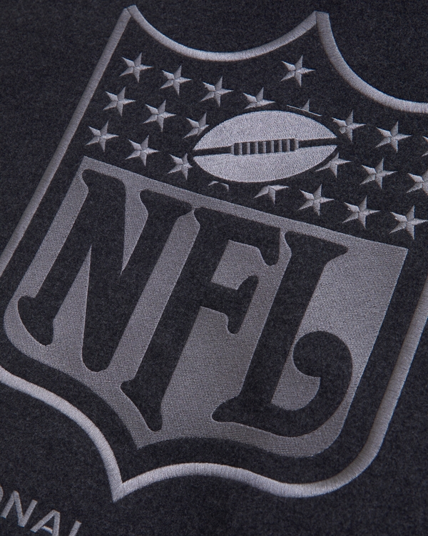 nfl winterized hooded bomber jacket