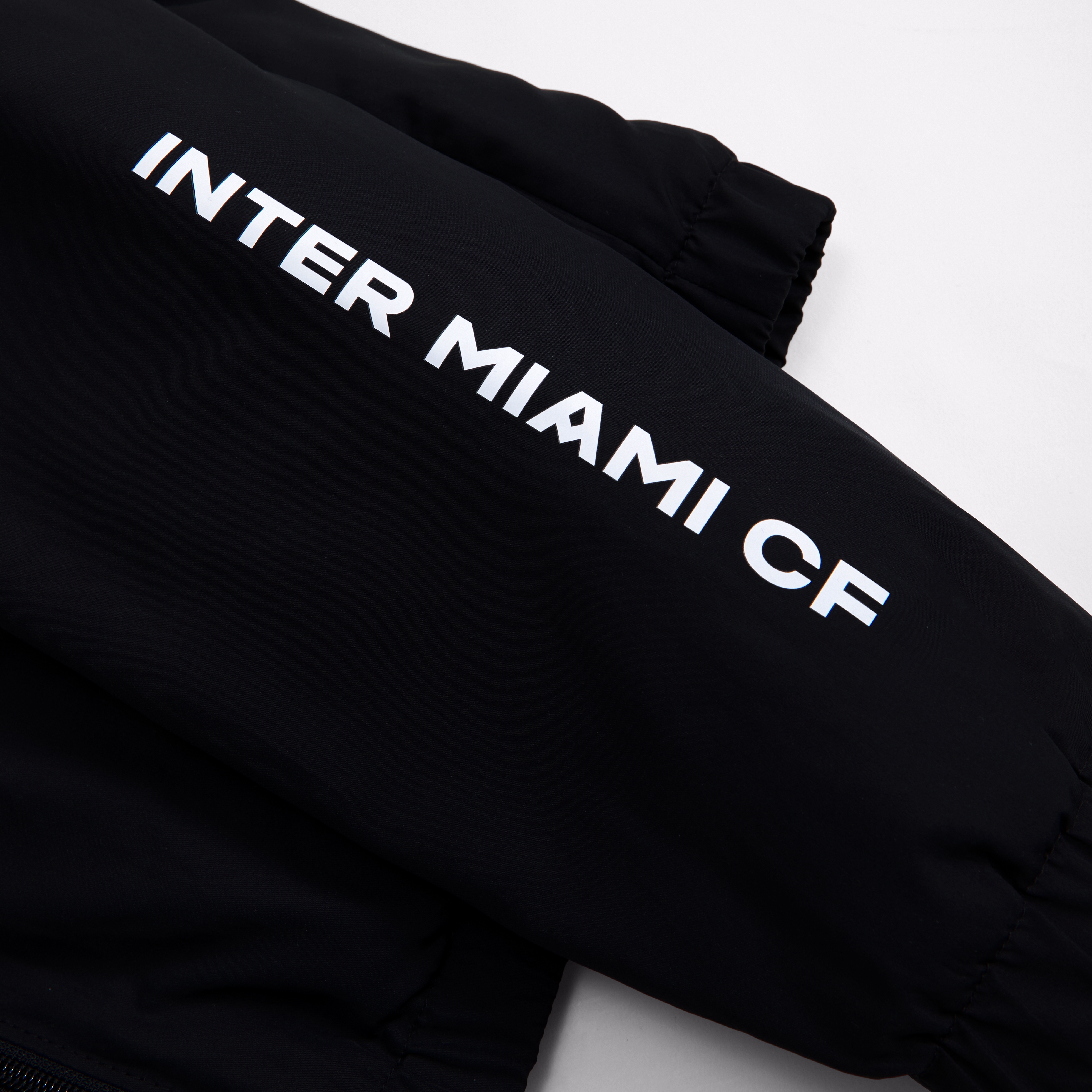 Abercrombie & Fitch Inter Miami Cf Windbreaker In Black