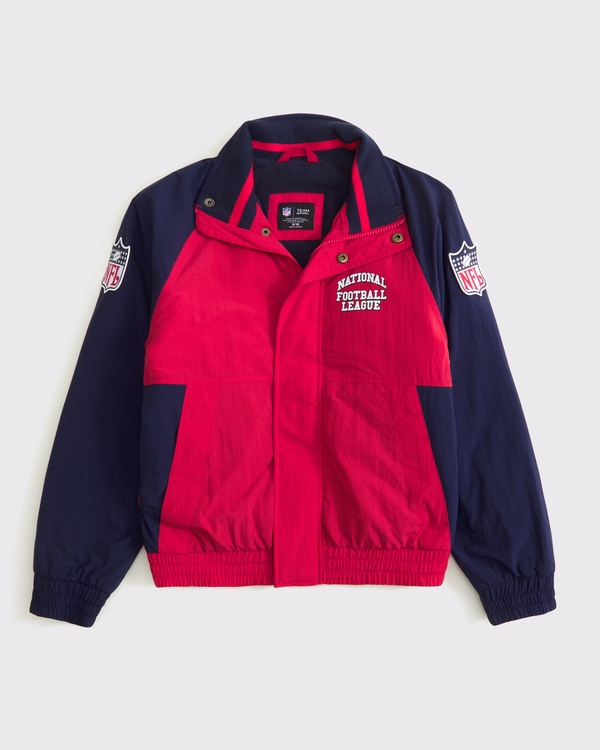 nfl graphic windbreaker, Red/navy - Nfl view 1